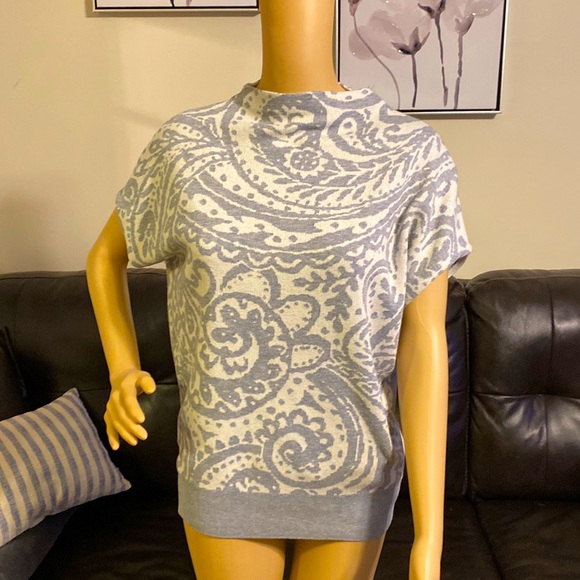 Cynthia Rowley XS Short Sleeve Sweater - Picture 1 of 3